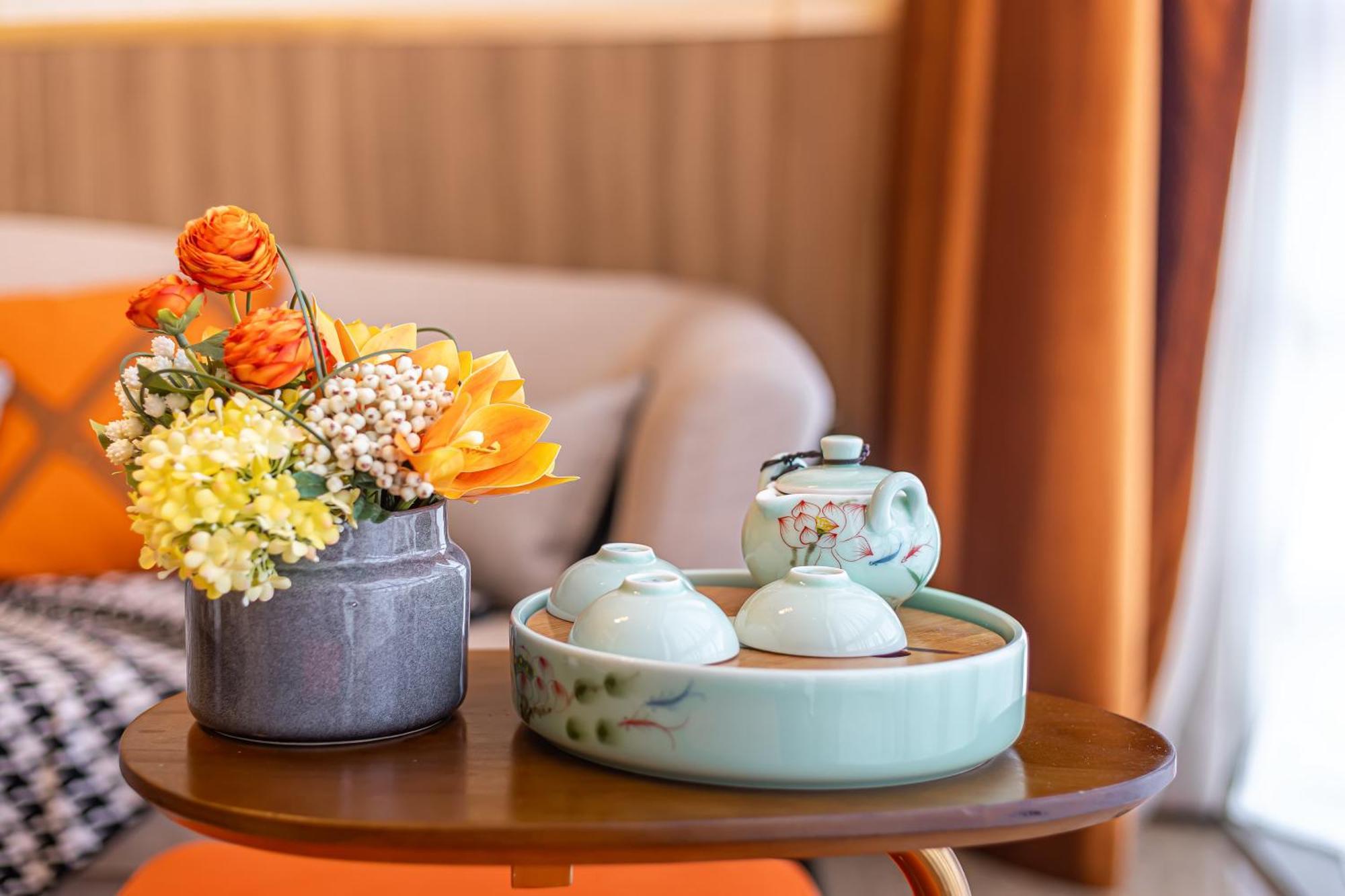 Waifiden Guangzhou Grand View Golden Palace Apartment - Free Shuttle Bus During The Canton Fair Екстер'єр фото