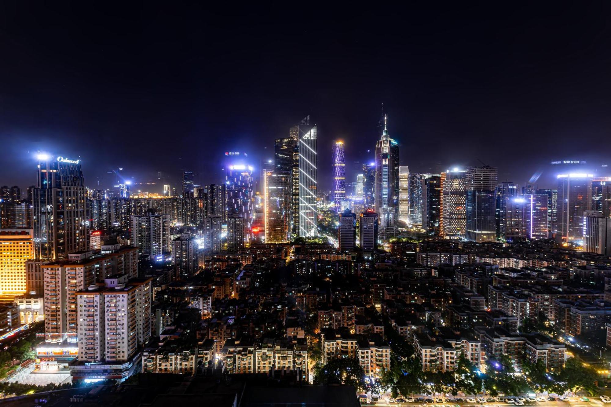 Waifiden Guangzhou Grand View Golden Palace Apartment - Free Shuttle Bus During The Canton Fair Екстер'єр фото