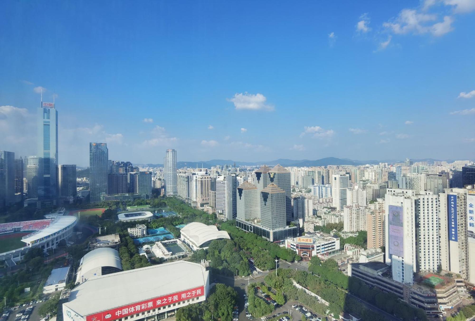 Waifiden Guangzhou Grand View Golden Palace Apartment - Free Shuttle Bus During The Canton Fair Екстер'єр фото
