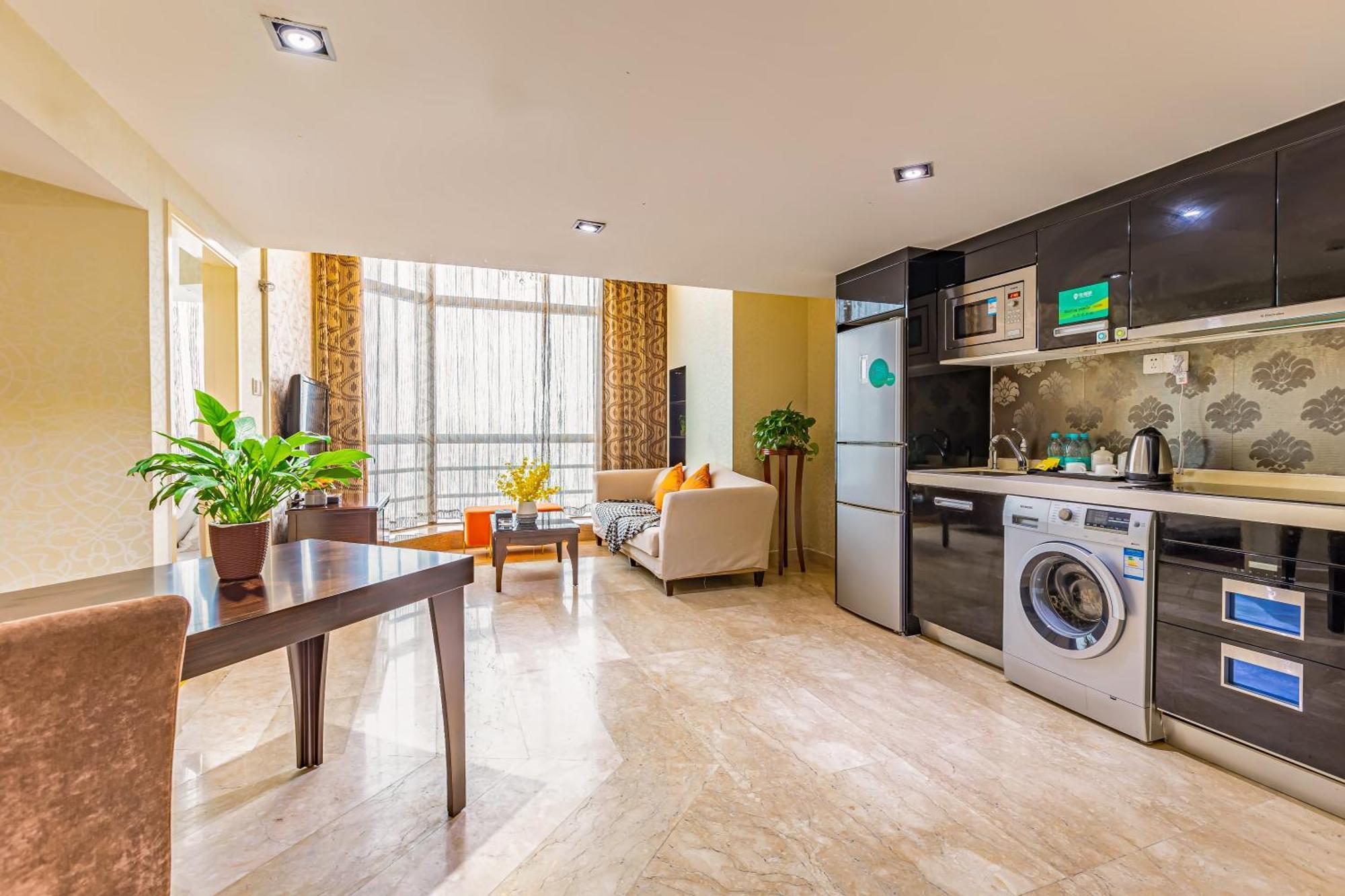 Waifiden Guangzhou Grand View Golden Palace Apartment - Free Shuttle Bus During The Canton Fair Номер фото